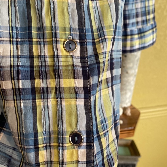 Allison Daley Plaid Button Up Shirt - Picture 3 of 8